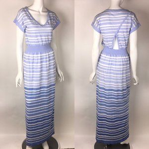 Victorias Secret Maxi Dress Cut Out Back‎ Flax Women's Small